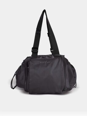 Emma & Kate Everything Bag 2.0 Black Nylon Tote. 15 pockets, Crossbody, Backpack